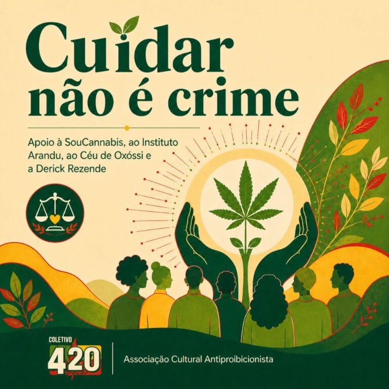 cuidar nao e crime - apoio soucannabis